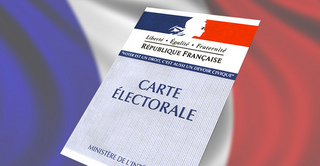 Photo carte électorale
